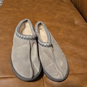UGG Gray Suede Women's Mules